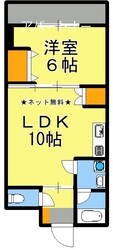 加治屋町駅 徒歩5分 6階の物件間取画像